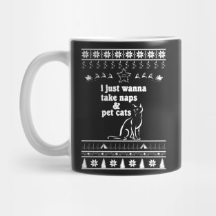 Merry Christmas Cats Mug